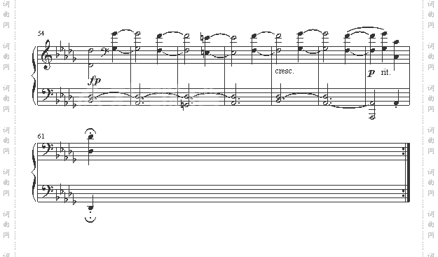贝多芬《月光》第二乐章