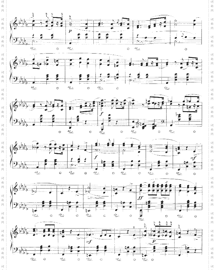 钢琴圆舞曲34-1