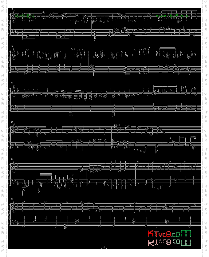 巴赫第一键盘钢琴乐协奏曲第一乐章