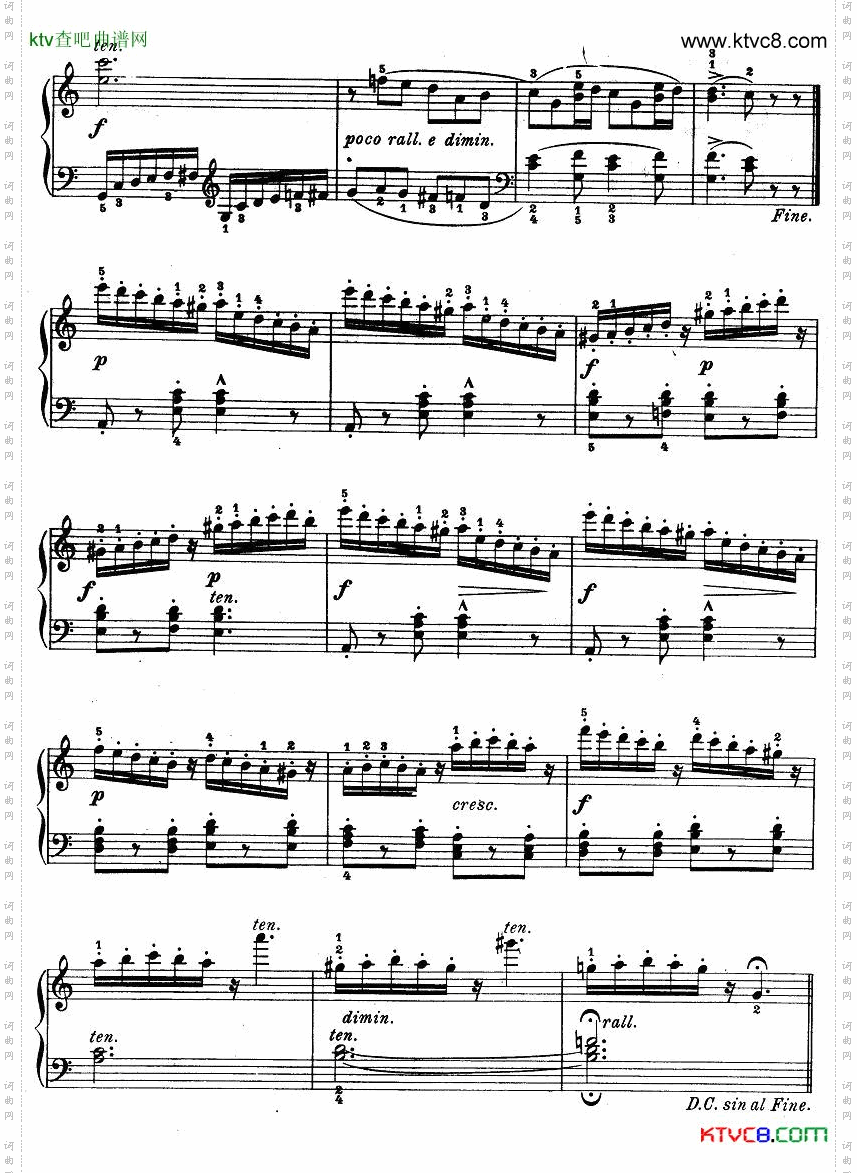 儿童钢琴进阶练习曲50首之37
