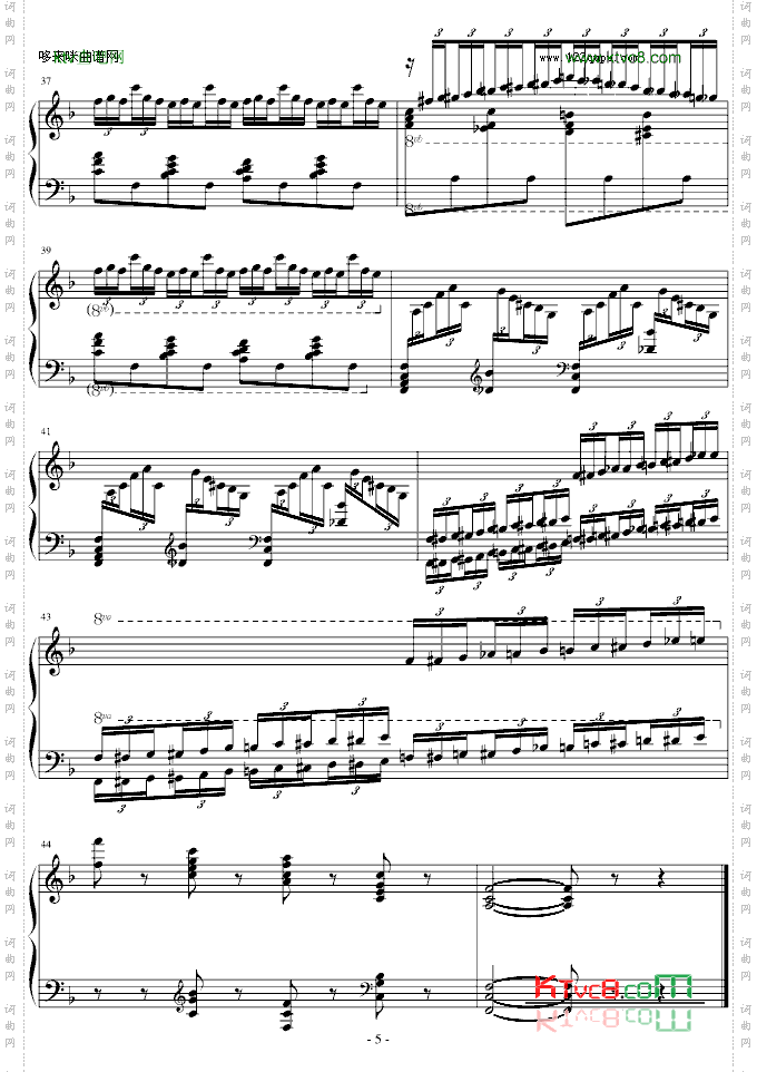 练习曲Op.72No.6-莫什科夫斯基