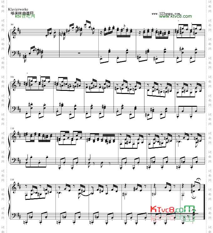 随想曲Op.76No.2-勃拉姆斯