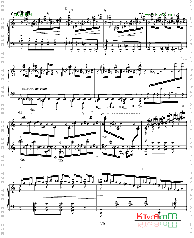 超凡练习曲无题第二首-李斯特