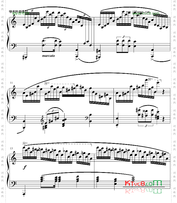 练习曲Op.25No.11-肖邦