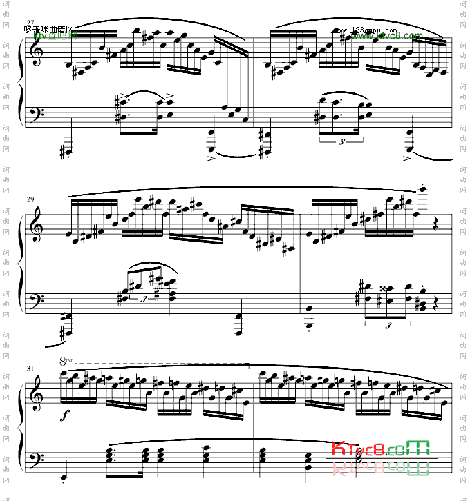 练习曲Op.25No.11-肖邦