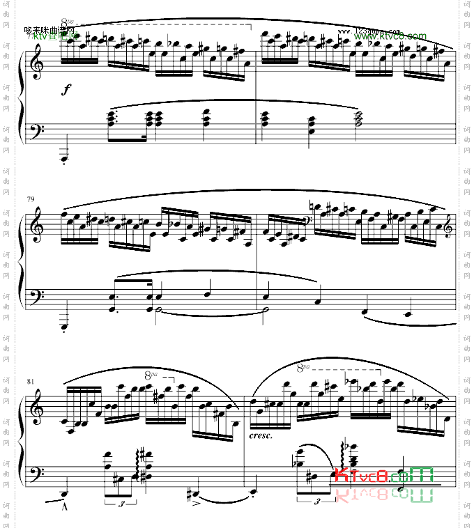 练习曲Op.25No.11-肖邦