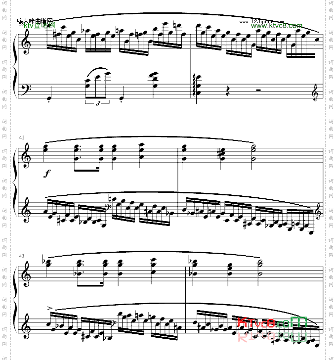 练习曲Op.25No.11-肖邦