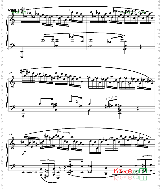 练习曲Op.25No.11-肖邦