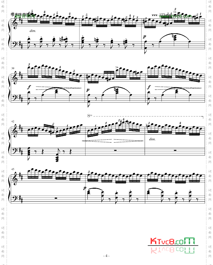 练习曲Op.740No.3-车尔尼
