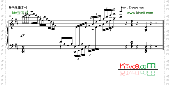 练习曲Op.740No.3-车尔尼