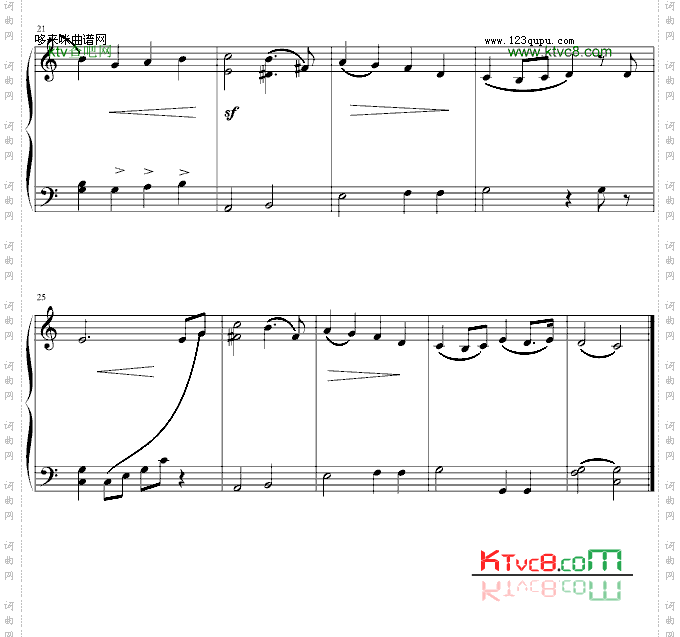 婚礼进行曲-简易版-门德尔松