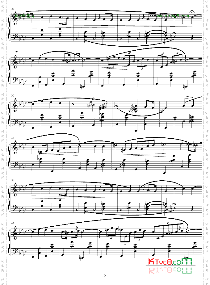 夜曲-心兰制谱版-肖邦