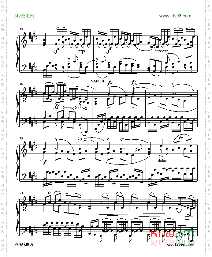 快乐的铁匠-亨德尔