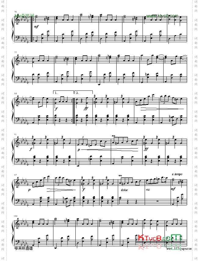 华丽的大圆舞曲-肖邦