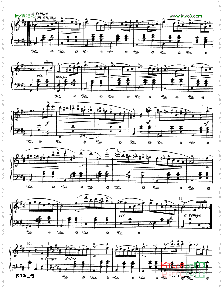 b小调圆舞曲作品69号之2-肖邦