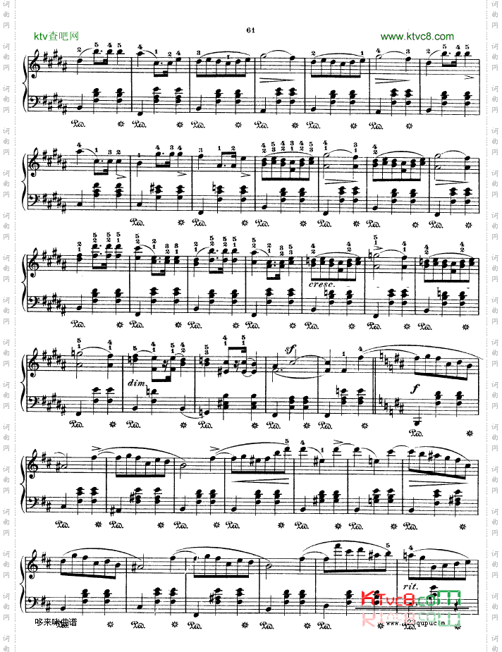 b小调圆舞曲作品69号之2-肖邦