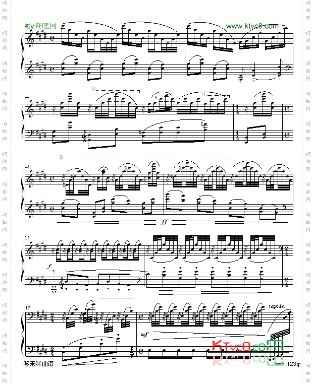 水之嬉戏-拉威尔-Ravel