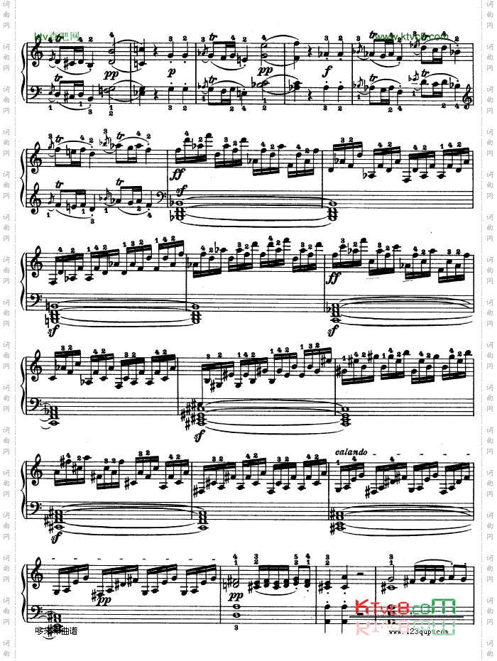 第三钢琴奏鸣曲-Op.2No.3-贝多芬