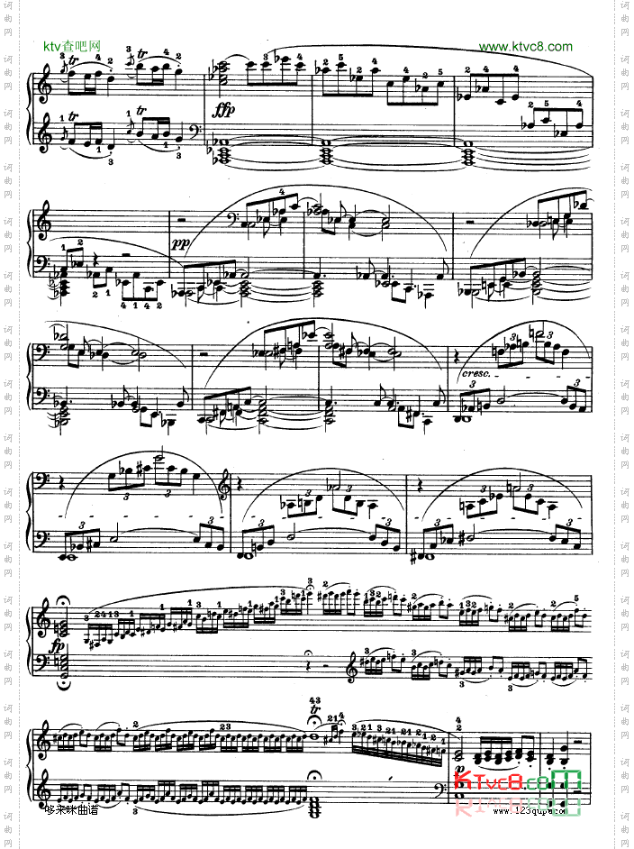 第三钢琴奏鸣曲-Op.2No.3-贝多芬