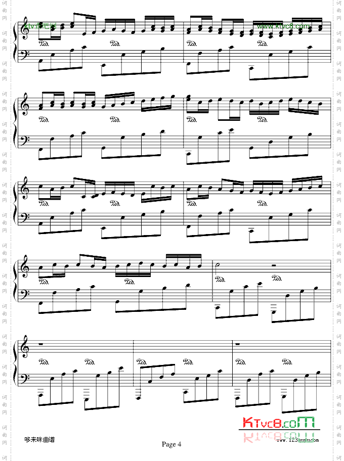 卡农-情感100%-帕赫贝尔-Pachelbel