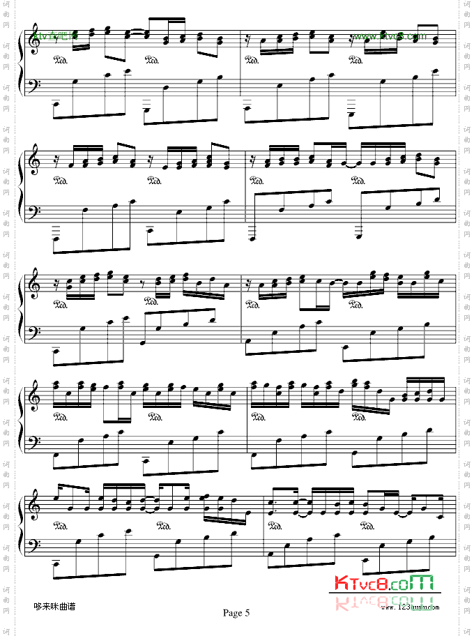 卡农-情感100%-帕赫贝尔-Pachelbel