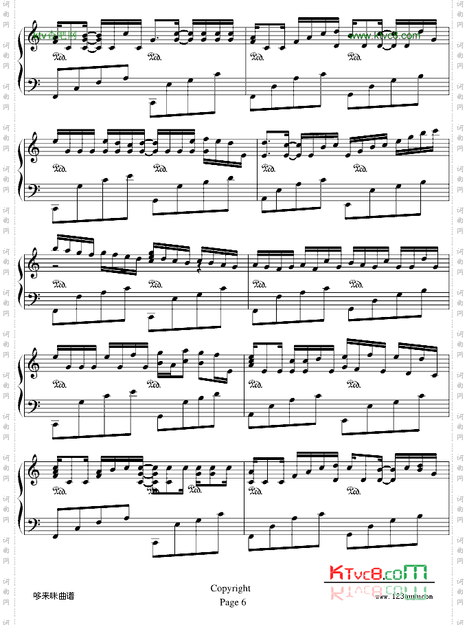 卡农-情感100%-帕赫贝尔-Pachelbel
