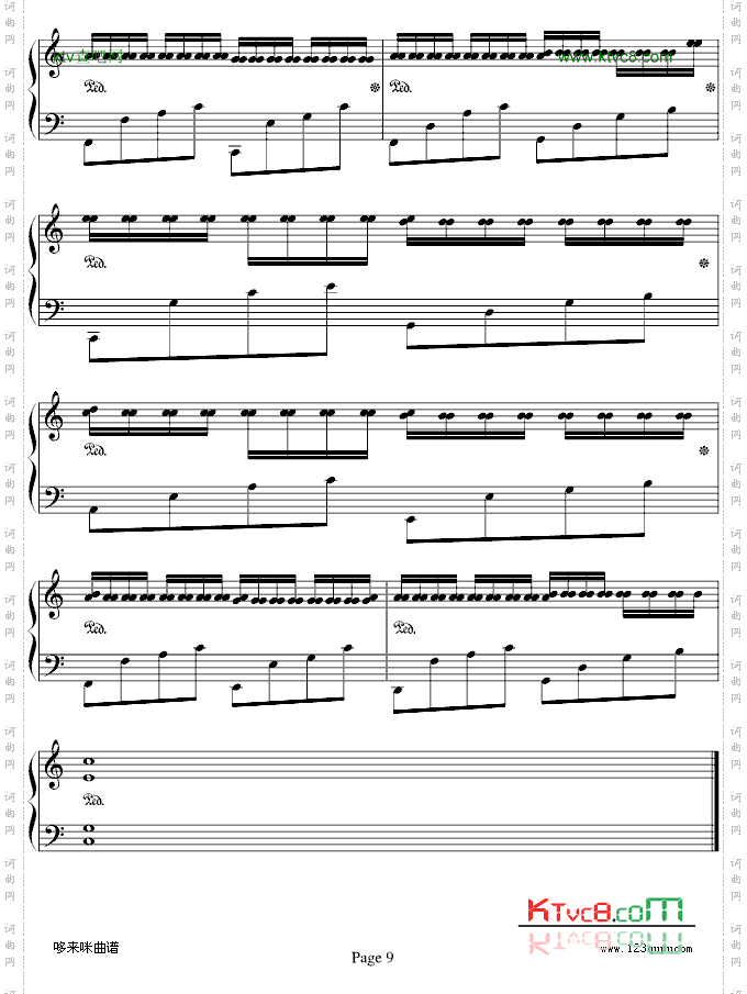卡农-情感100%-帕赫贝尔-Pachelbel