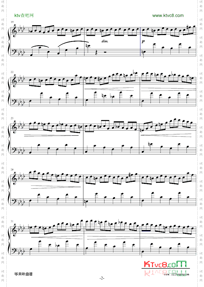 练习曲Op.25No.2-肖邦