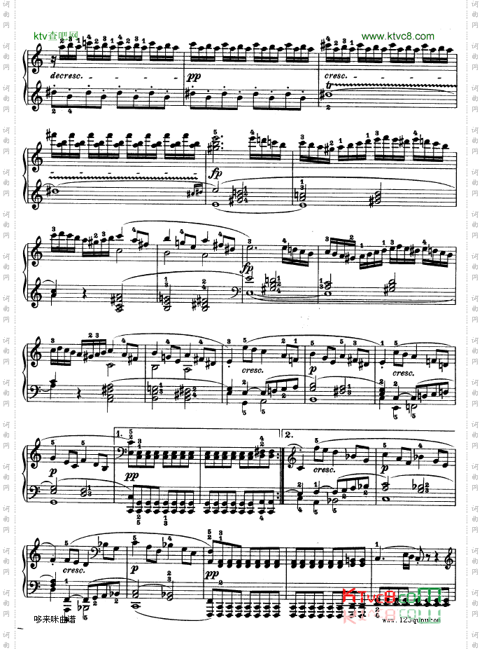 第二十一钢琴奏鸣曲-Op.53-贝多芬