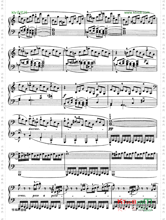 第二十一钢琴奏鸣曲-Op.53-贝多芬