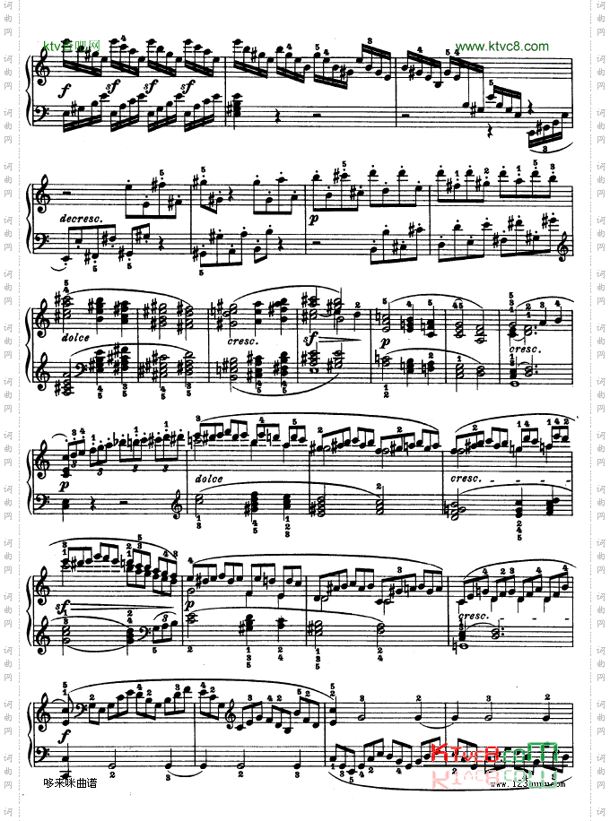 第二十一钢琴奏鸣曲-Op.53-贝多芬