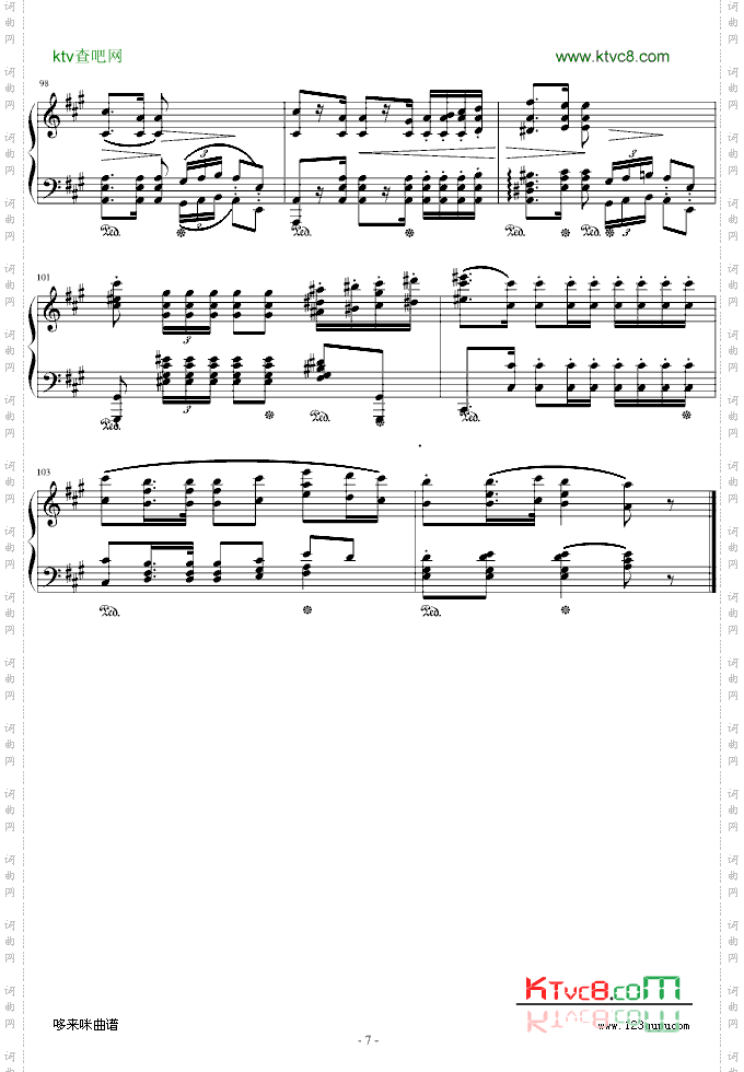 波兰军队舞曲-Op.40No.1-肖邦