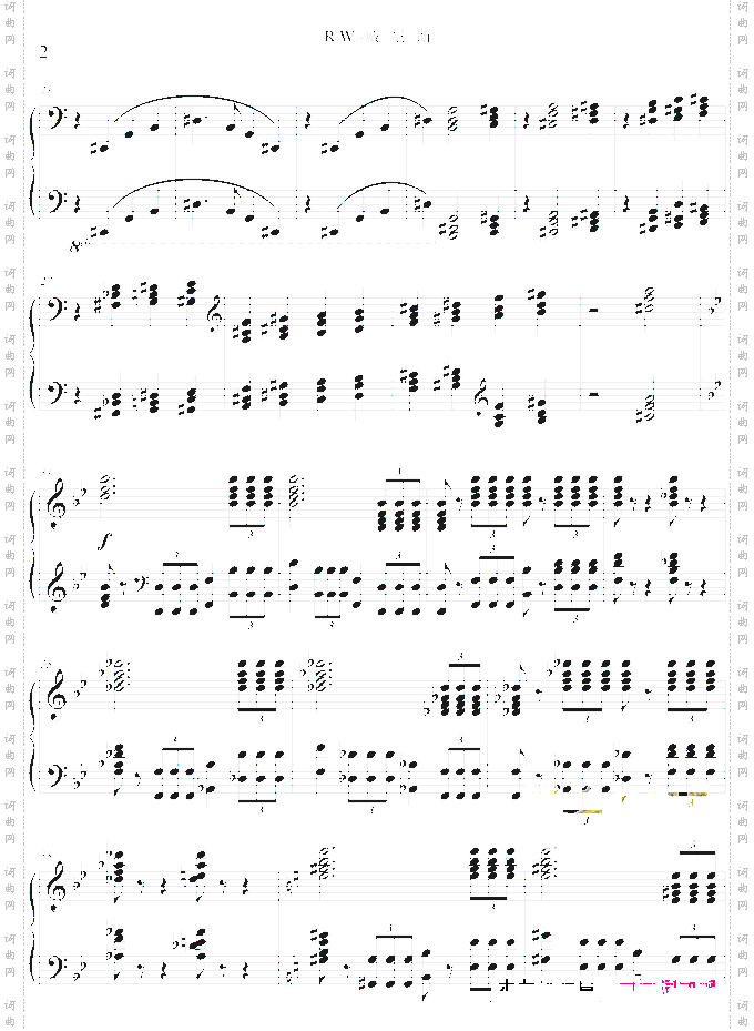 R.W.-威尼斯-李斯特-C调