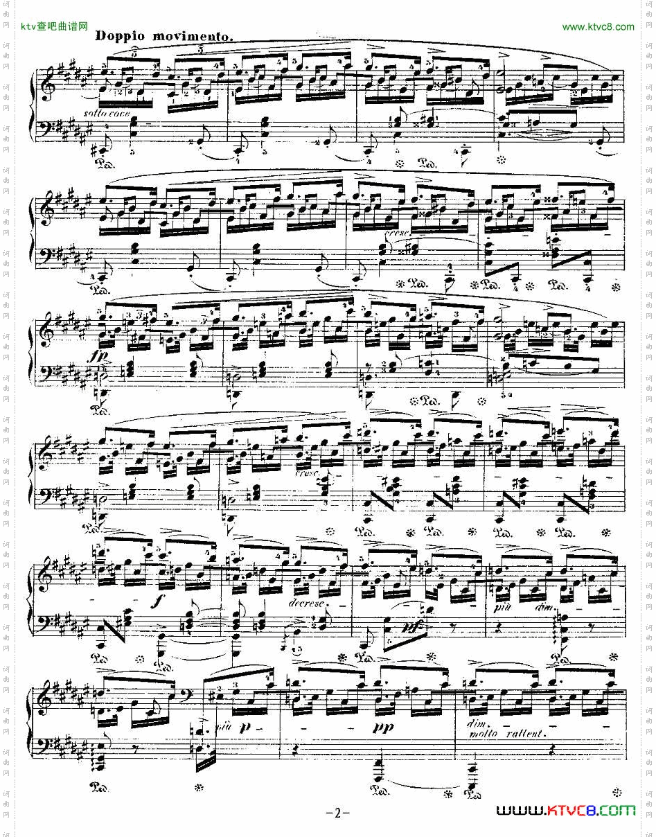 升F大调夜曲Op.15-2TroisNocturnes