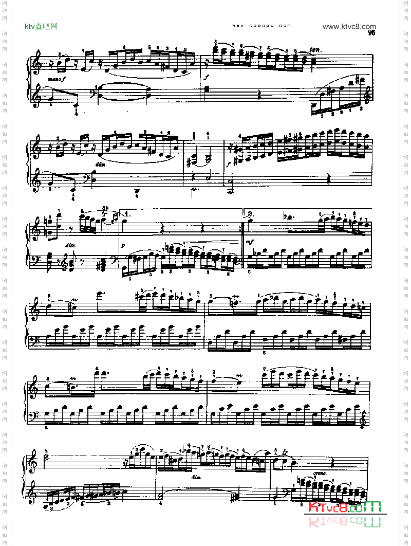 奏鸣曲十献给奥恩布鲁格的姐妹们1780年出版键盘类钢琴