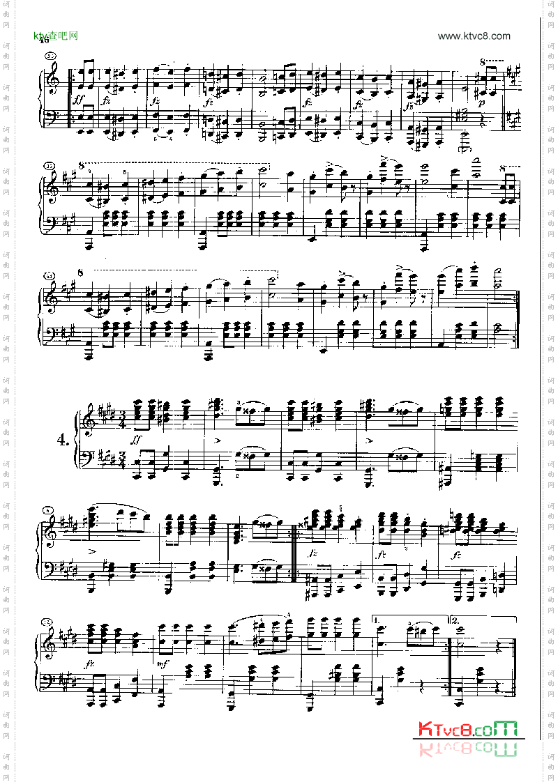 Opus18.D145 键盘类 钢琴