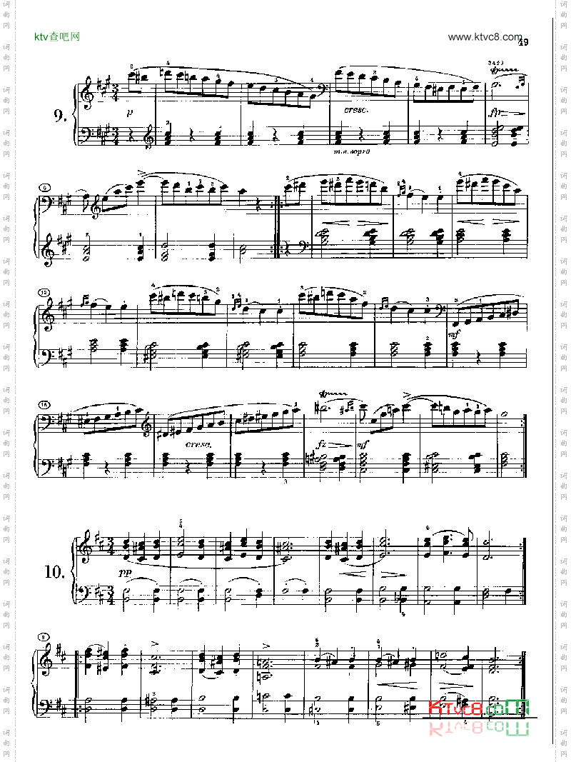 Opus18.D145 键盘类 钢琴