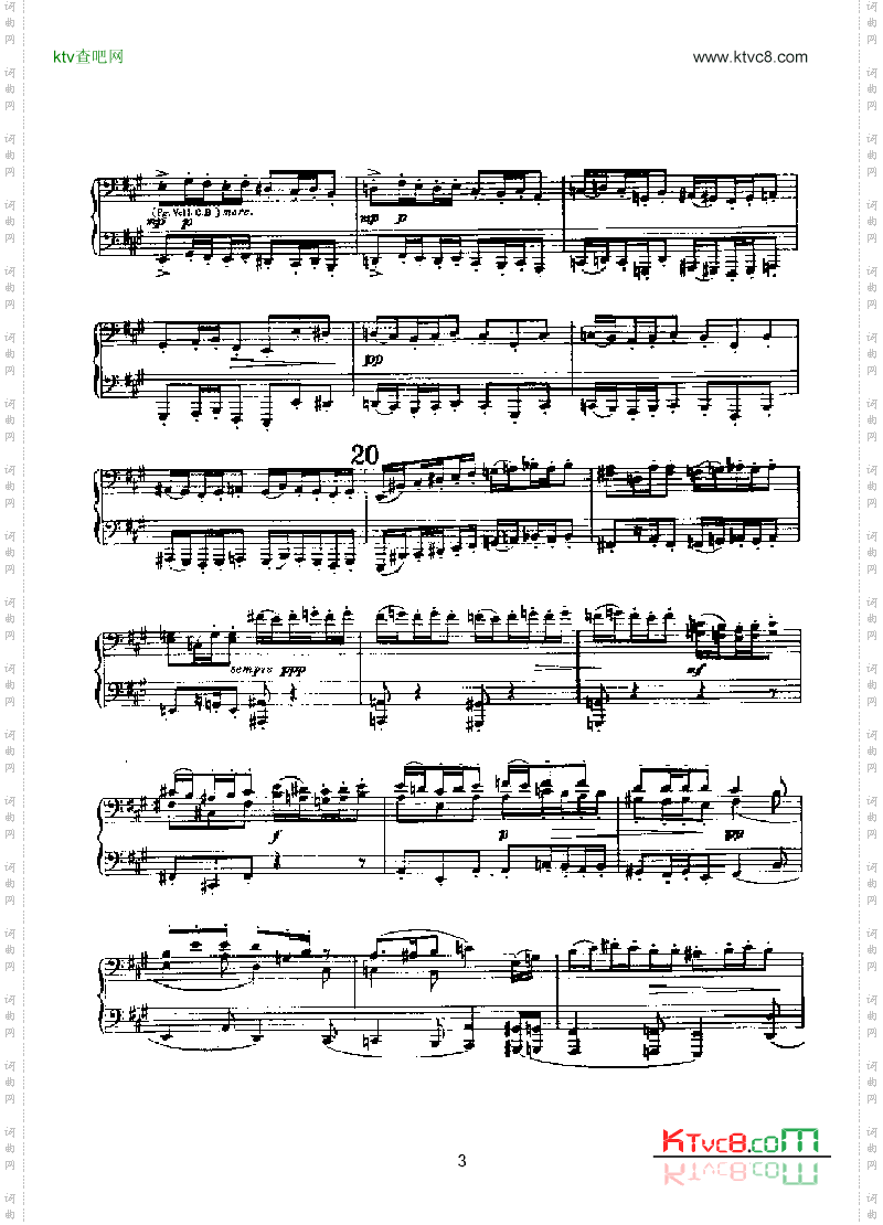 赋格四手联弹键盘类钢琴