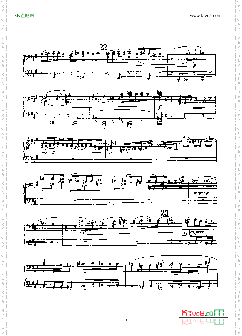 赋格四手联弹键盘类钢琴