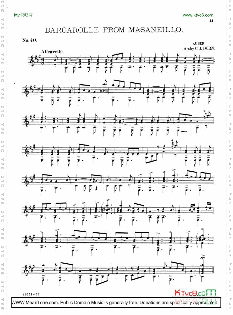 BarcarolleFromMasaneillo