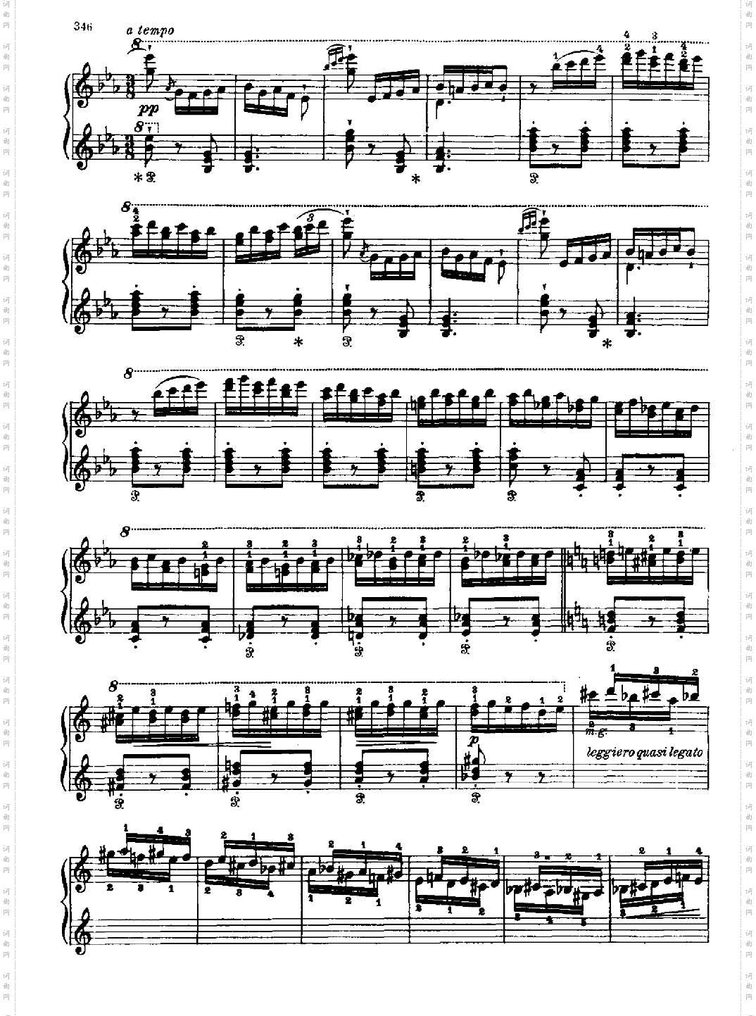 西班牙狂想曲键盘类钢琴