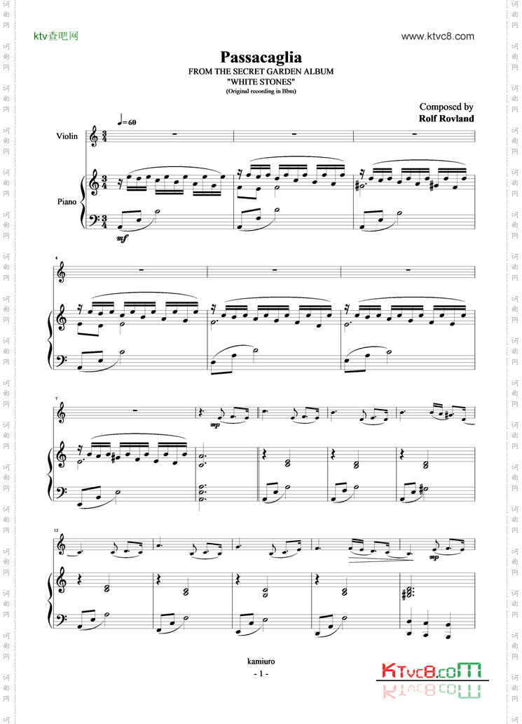 Passacaglia