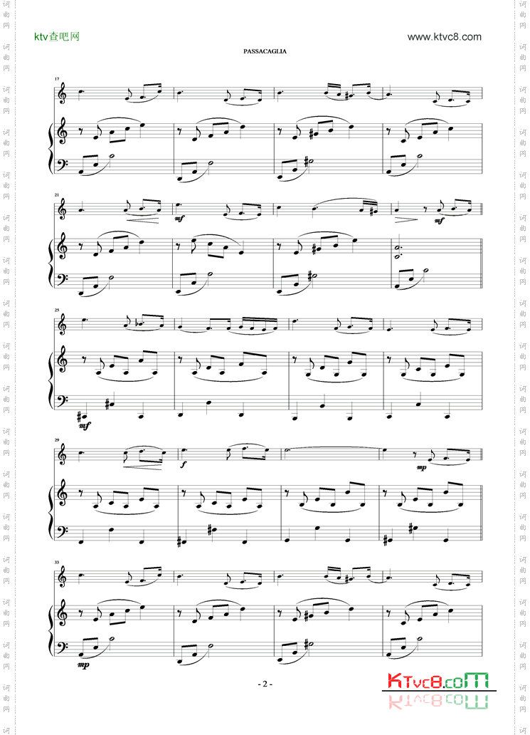 Passacaglia