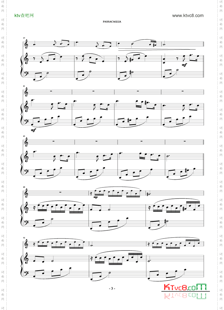 Passacaglia