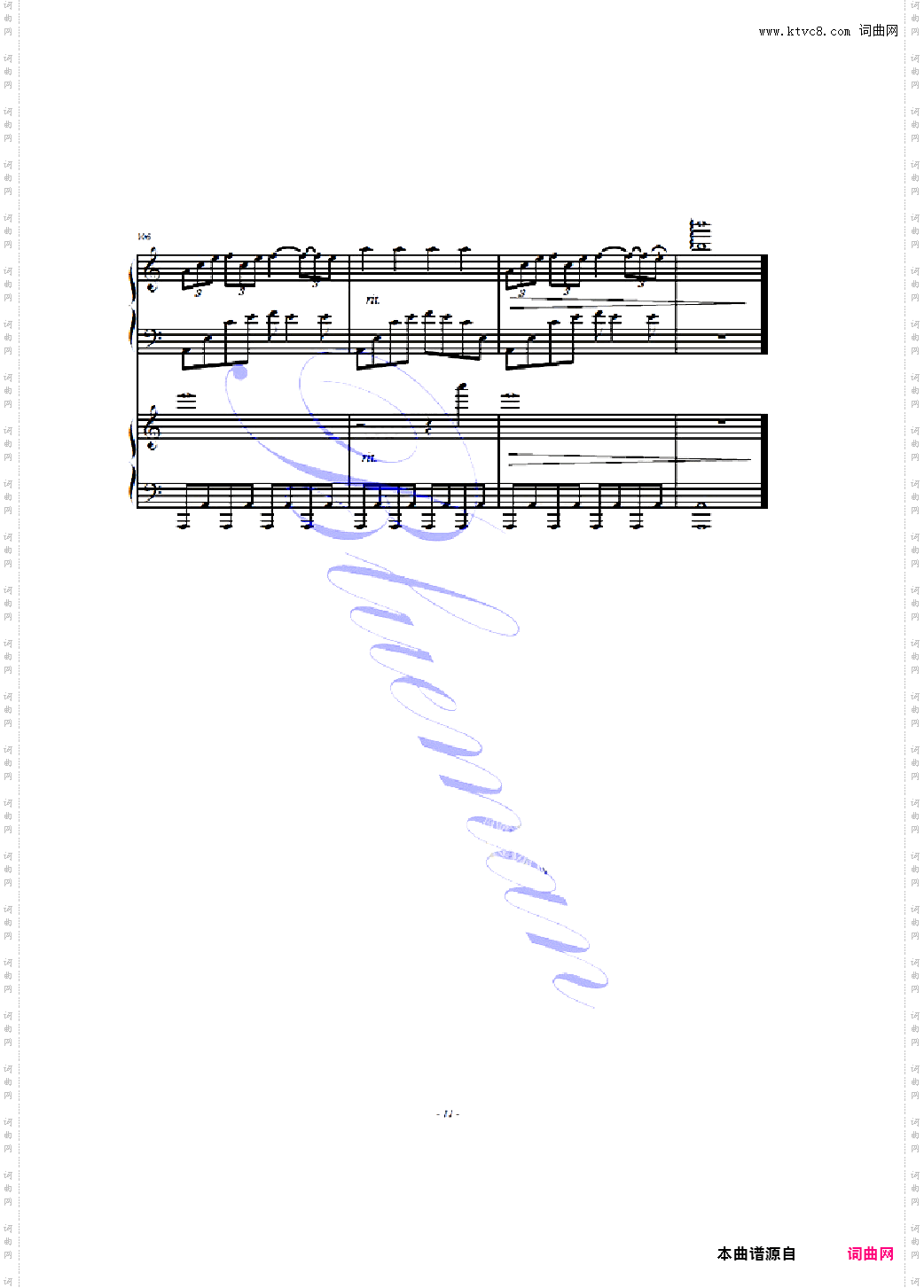 The X-Files Theme -《X档案》主题曲 双钢琴