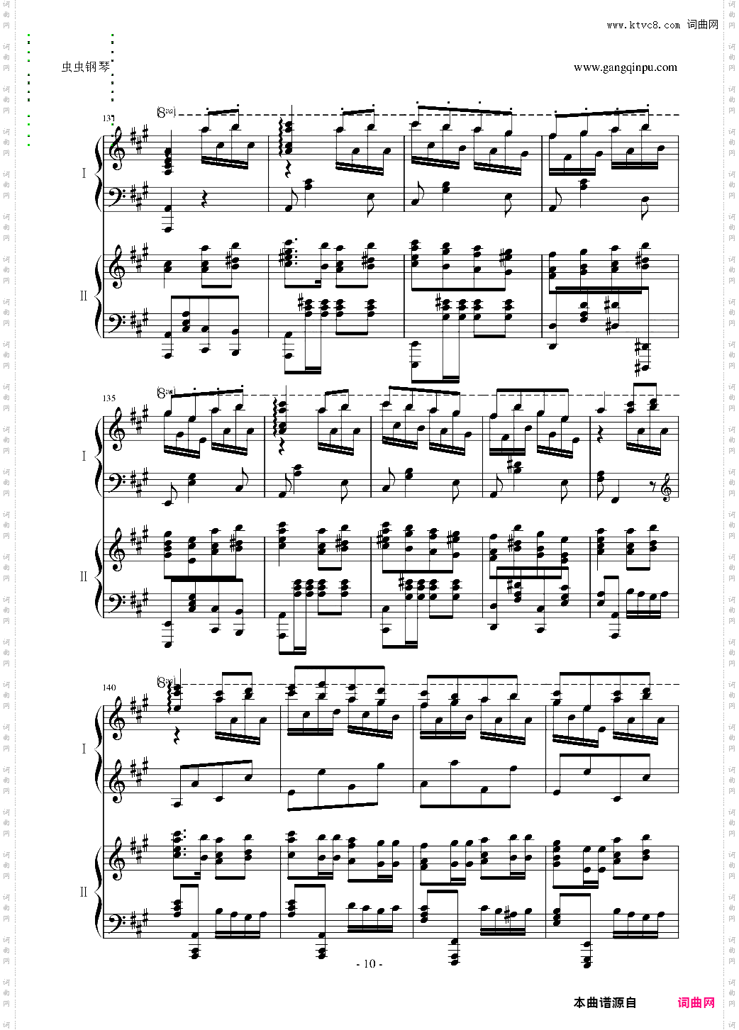 土耳其进行曲双钢琴