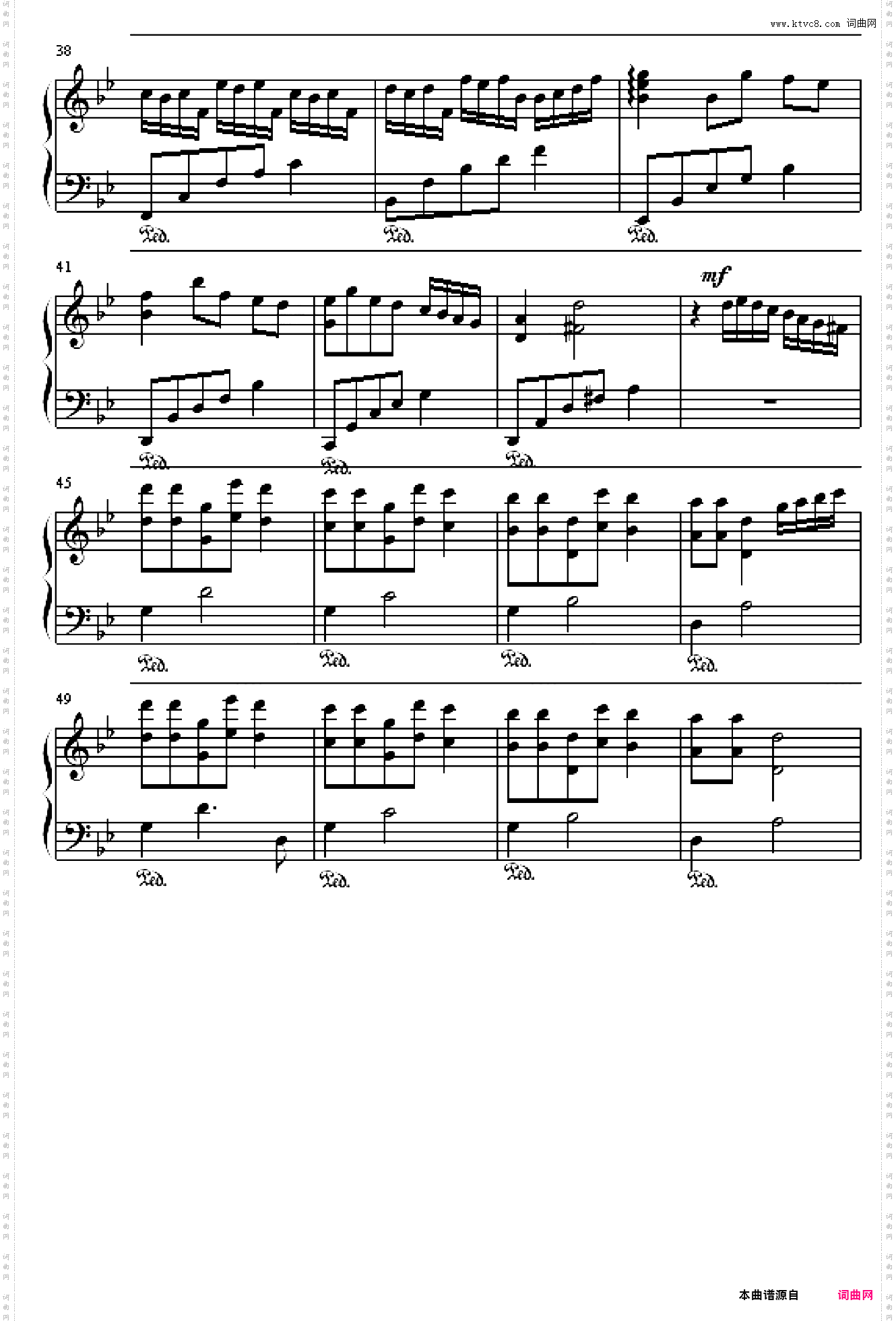 追梦人 - 纯钢琴版