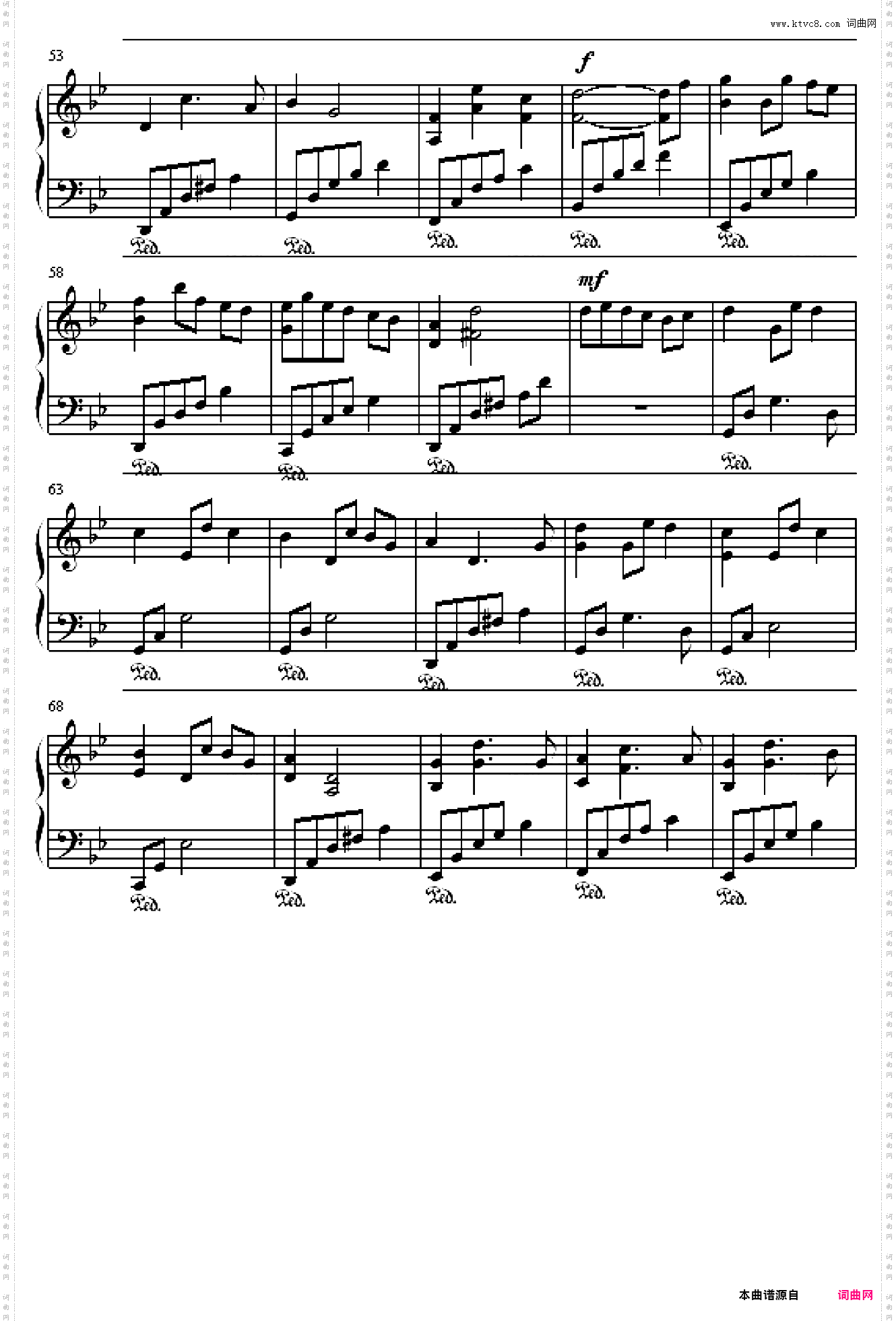 追梦人 - 纯钢琴版