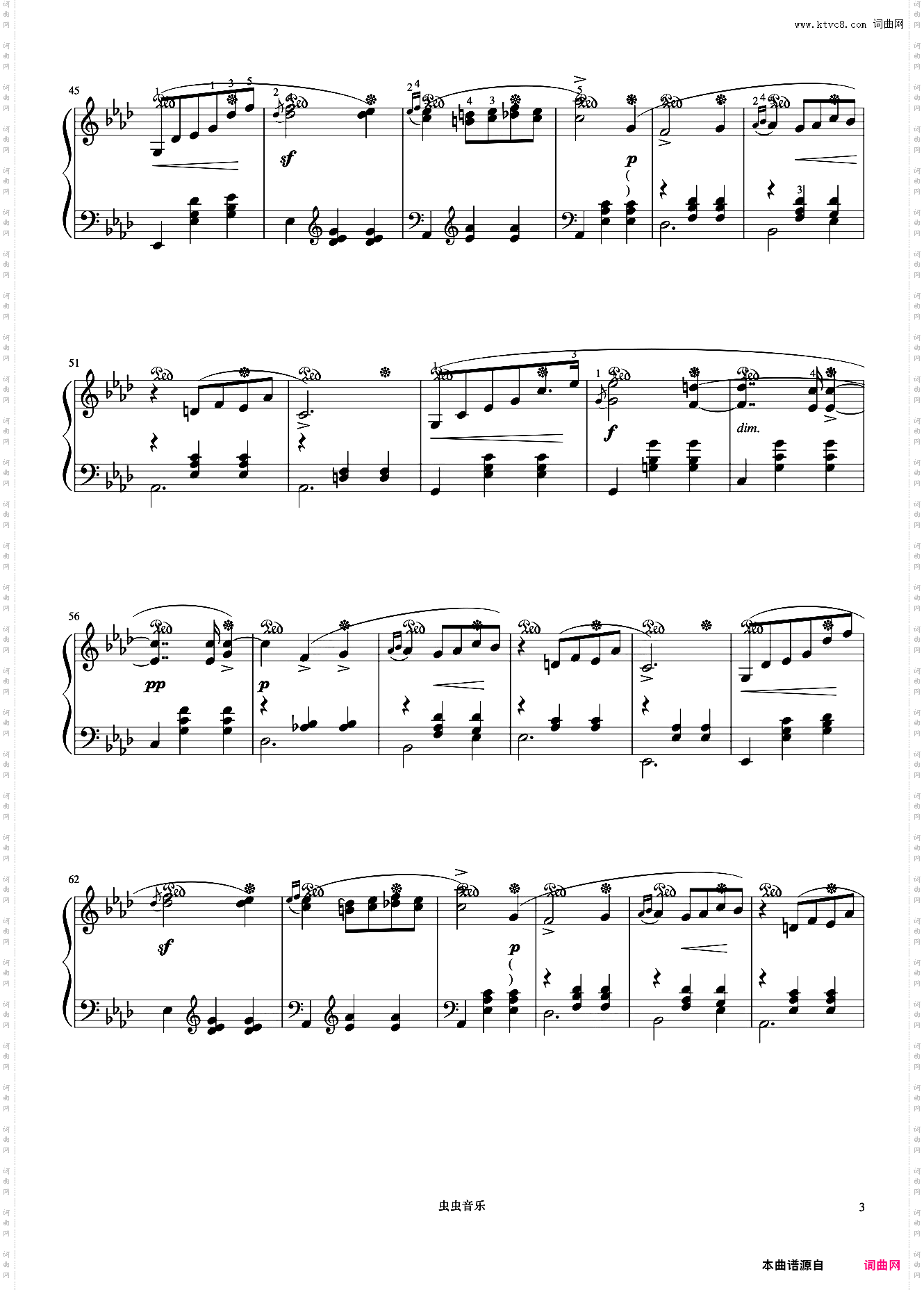 圆舞曲 Op·70 No·2《肖邦圆舞曲集》