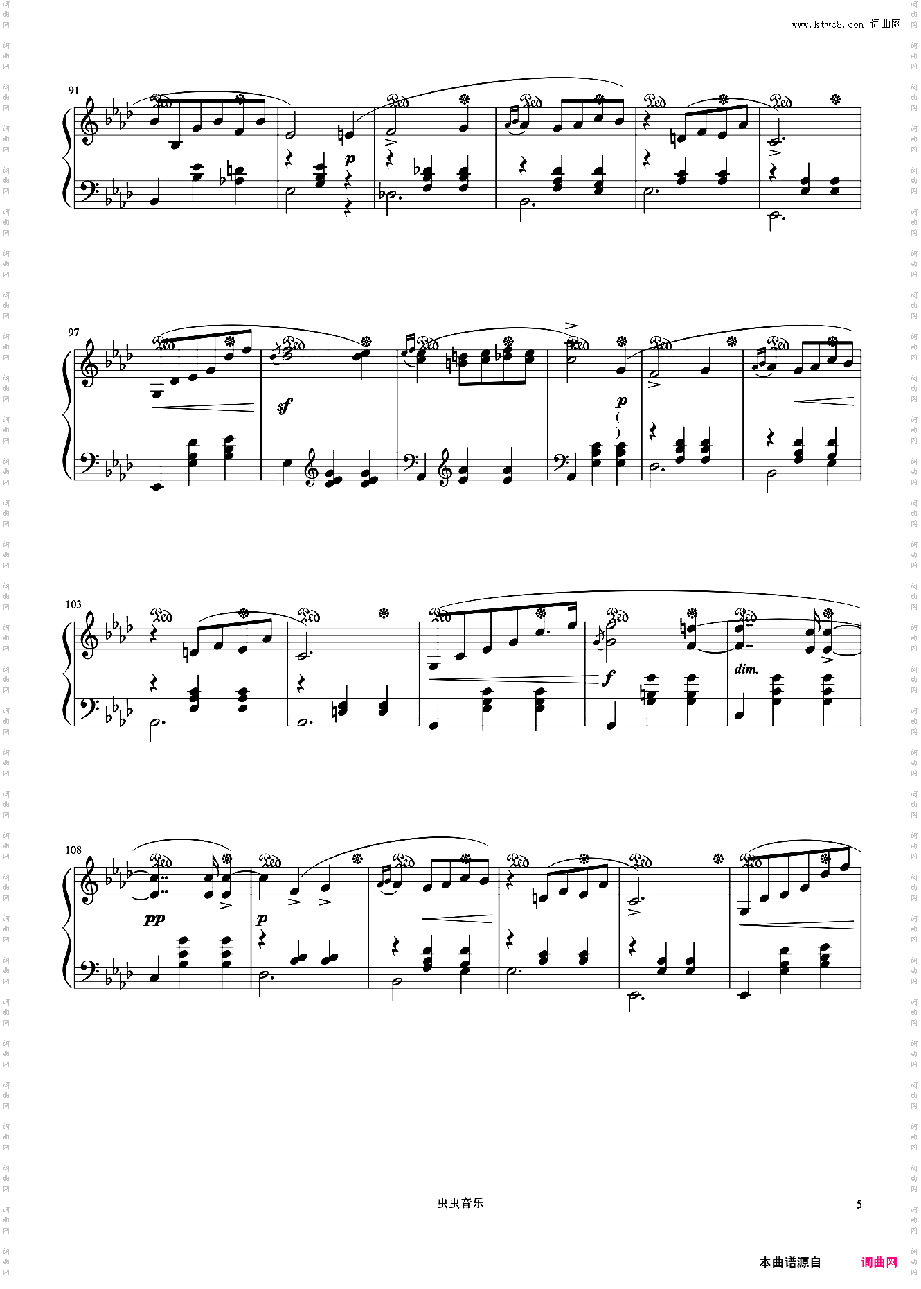 圆舞曲 Op·70 No·2《肖邦圆舞曲集》